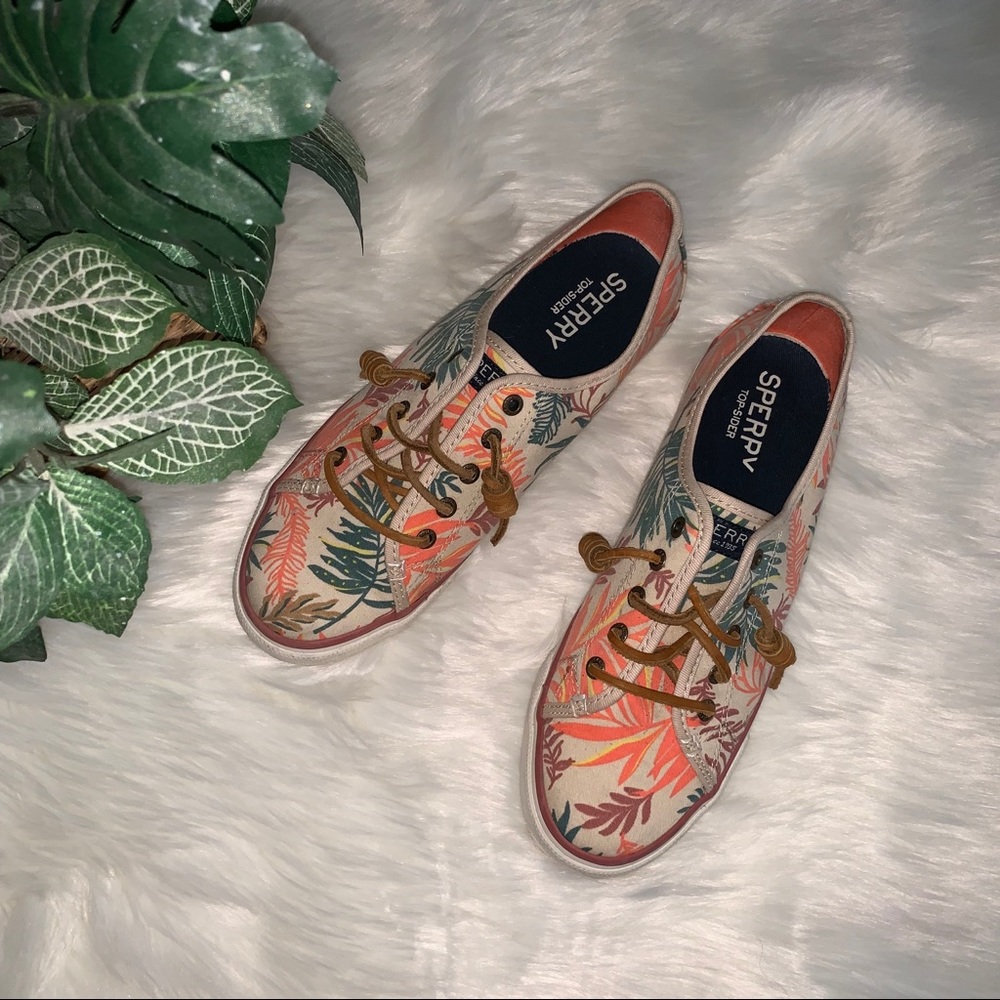 🌵Sperry Top-Sider Tropical Canvas Sneakers🌵